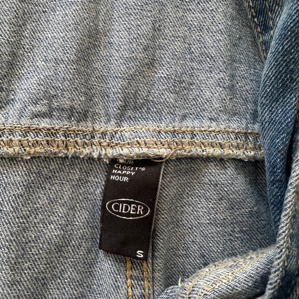 Cider Light Blue Denim Apparel - Picture 3 of 3